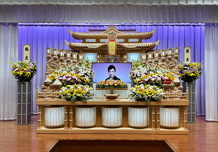 JAやすらぎホール長田 祭壇